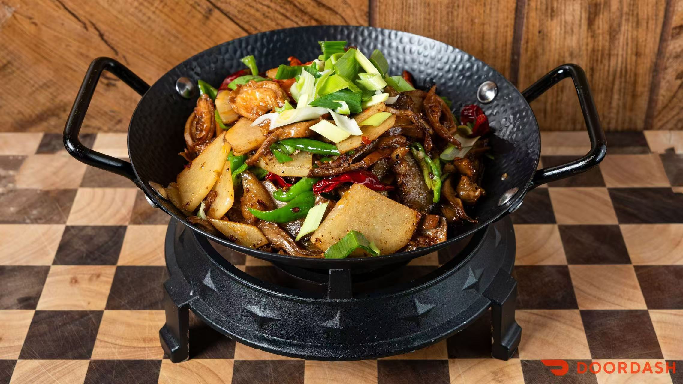 classic hunan stir-fried pork